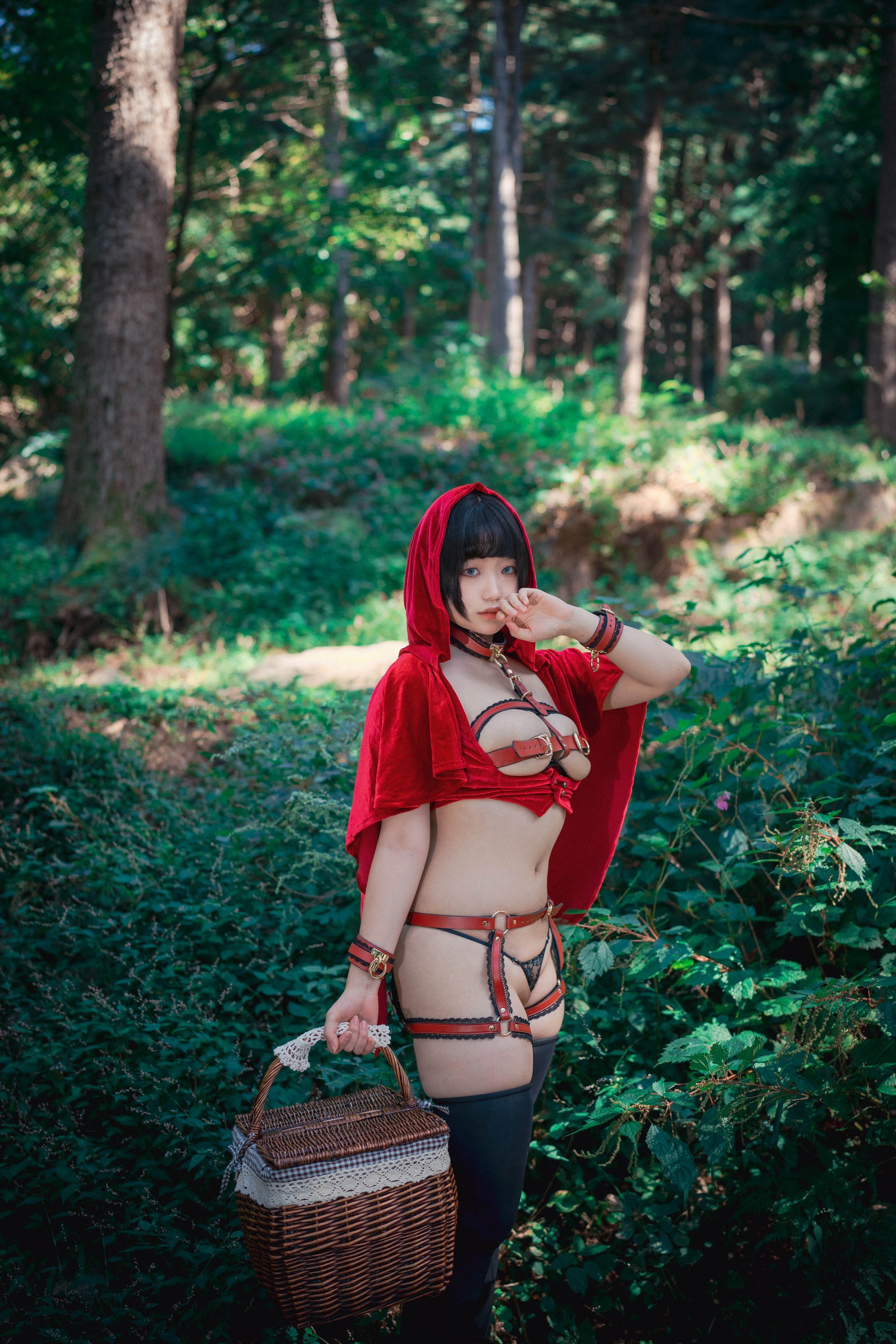图片[1]-Mimmi(밈미) – NO.018 DJAWA-Naughty Red Hiring Hood[125P]-XikXak